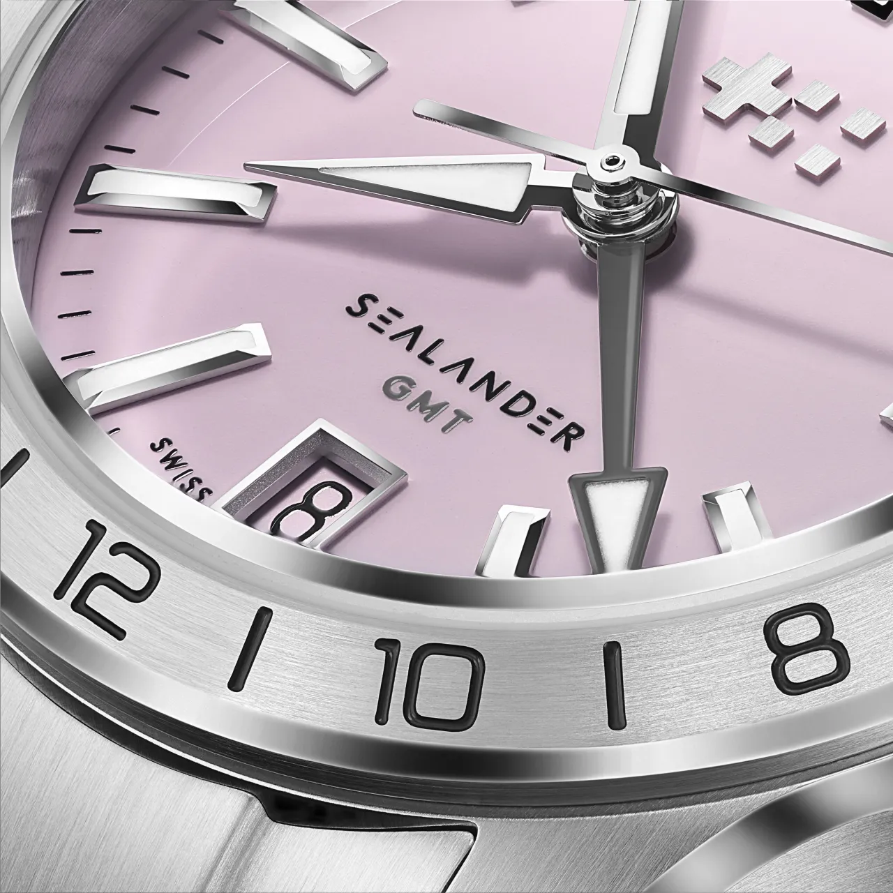 Christopher Ward C63 Sealander GMT Otomatik Pink C6336AGM4S00P0RW detay görseli 3