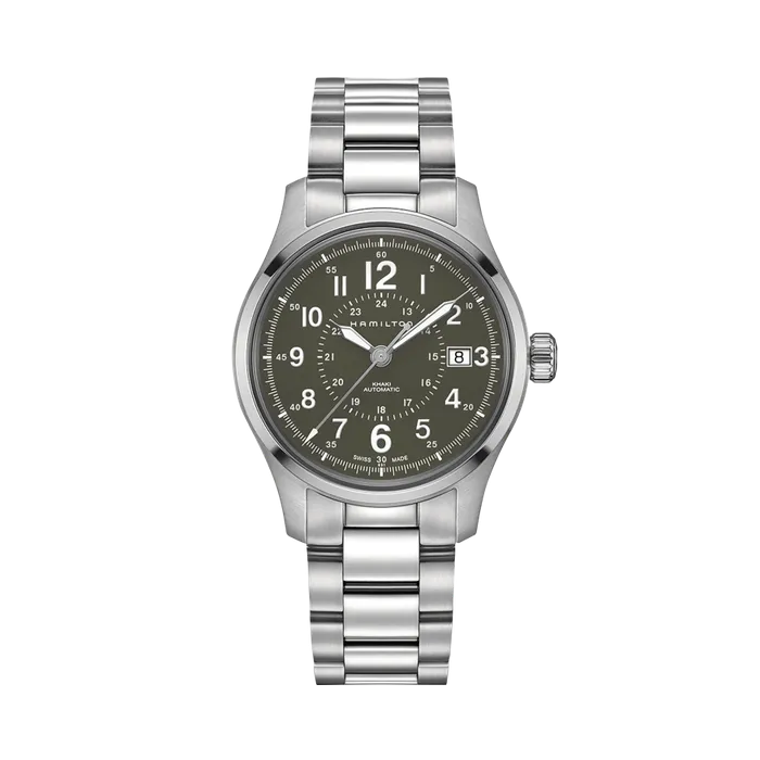 Hamilton Khaki Field Auto Otomatik Yeşil H70595163