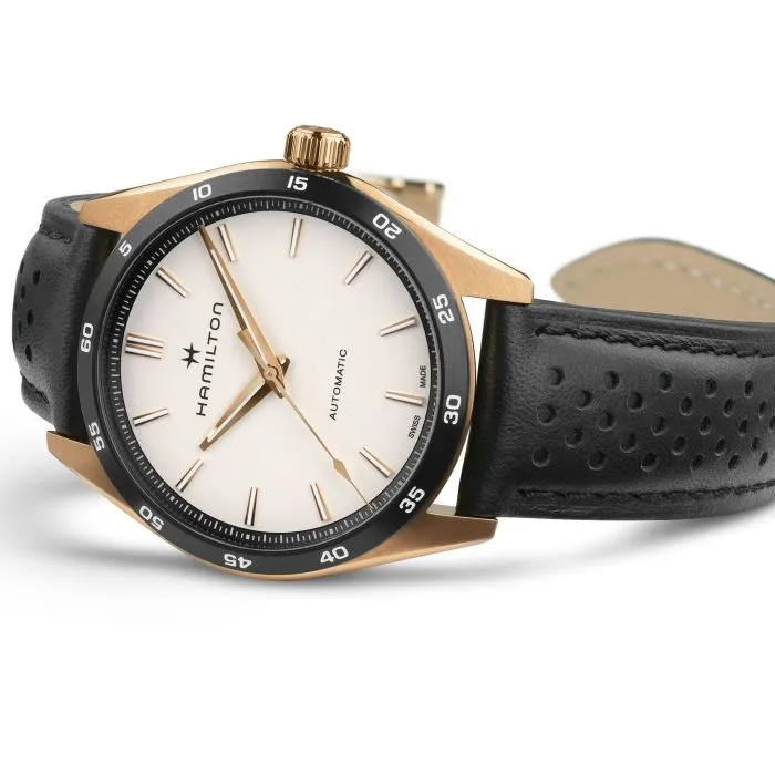 Hamilton Jazzmaster Performer Auto Otomatik Beyaz H36225770 detay görseli 2