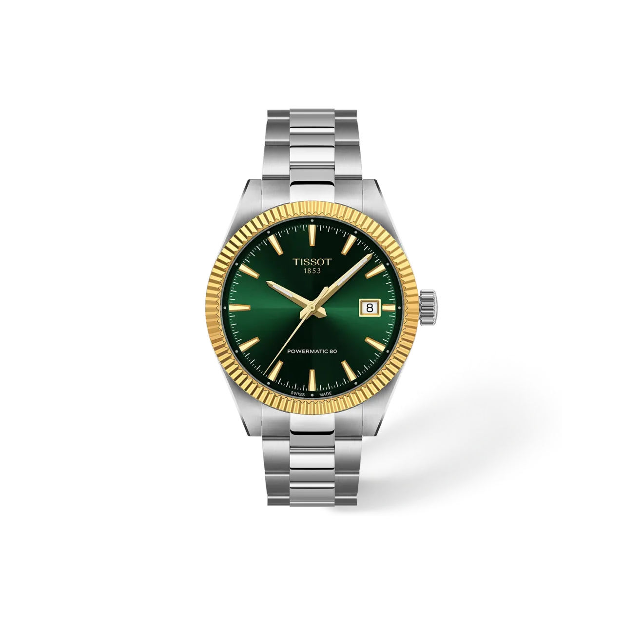 Tissot Gentleman Otomatik Yeşil T9348074109100