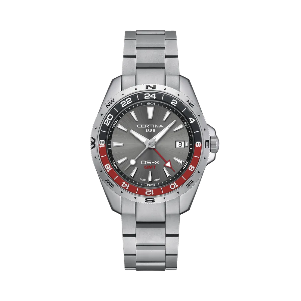 Certina DS-X GMT Grey C0474521108101