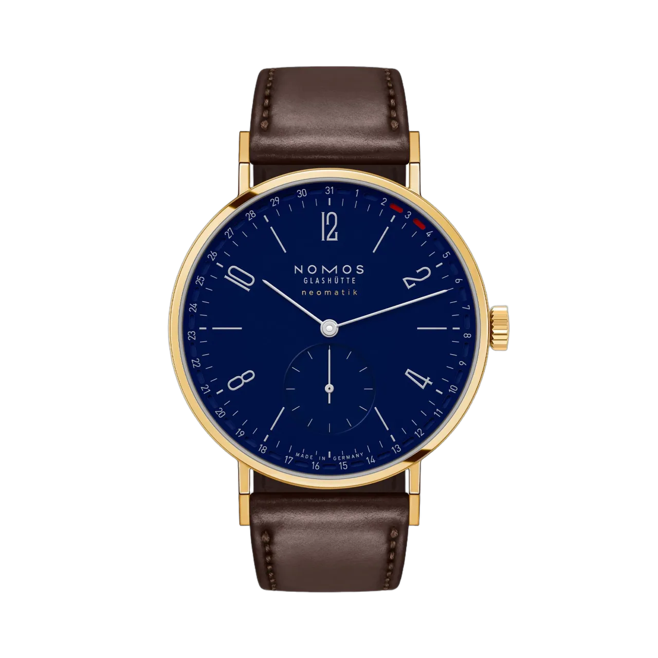 NOMOS Glashütte Tangente Gold Neomatik 38 Update DIE ZEIT 195S2