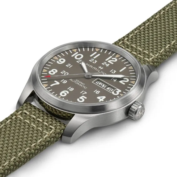 Hamilton Khaki Field Day Date Otomatik Gri H70535081 detay görseli 3