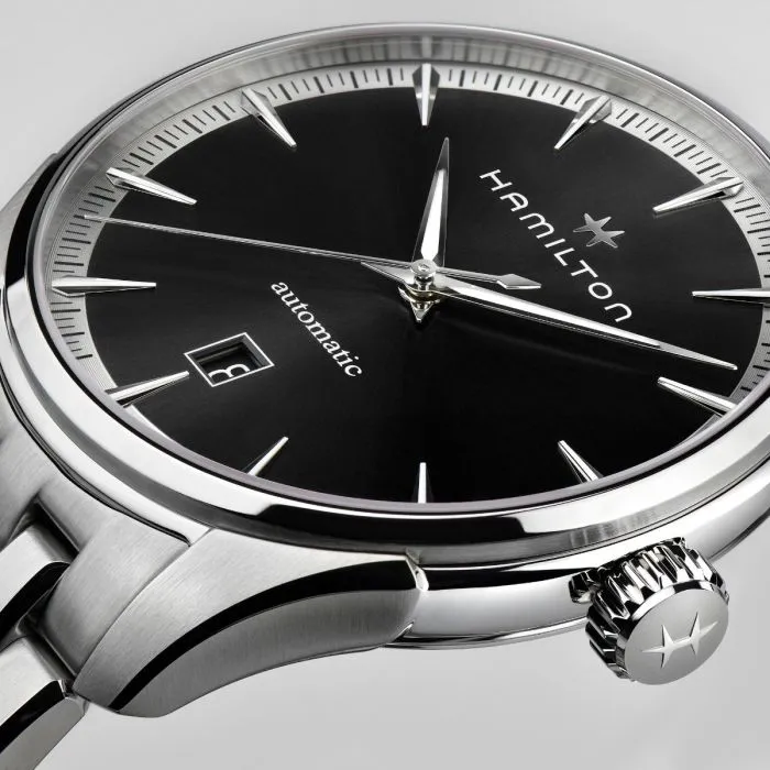 Hamilton Jazzmaster Auto Siyah H32475130 detay görseli 3