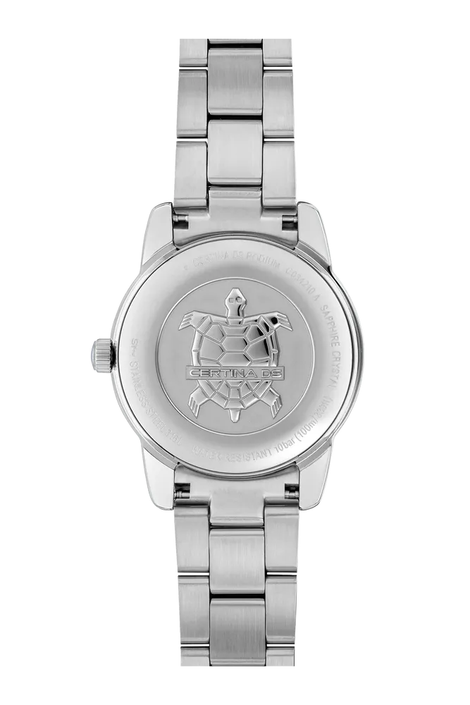 Certina DS Podium Lady 33mm Silver C0342101103700 detay görseli 1