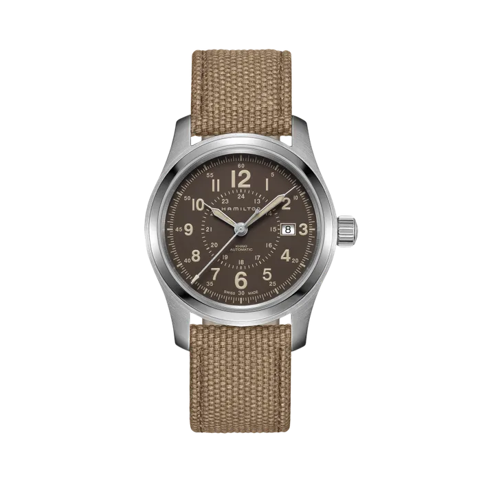 Hamilton Khaki Field Auto Kahverengi H70605993