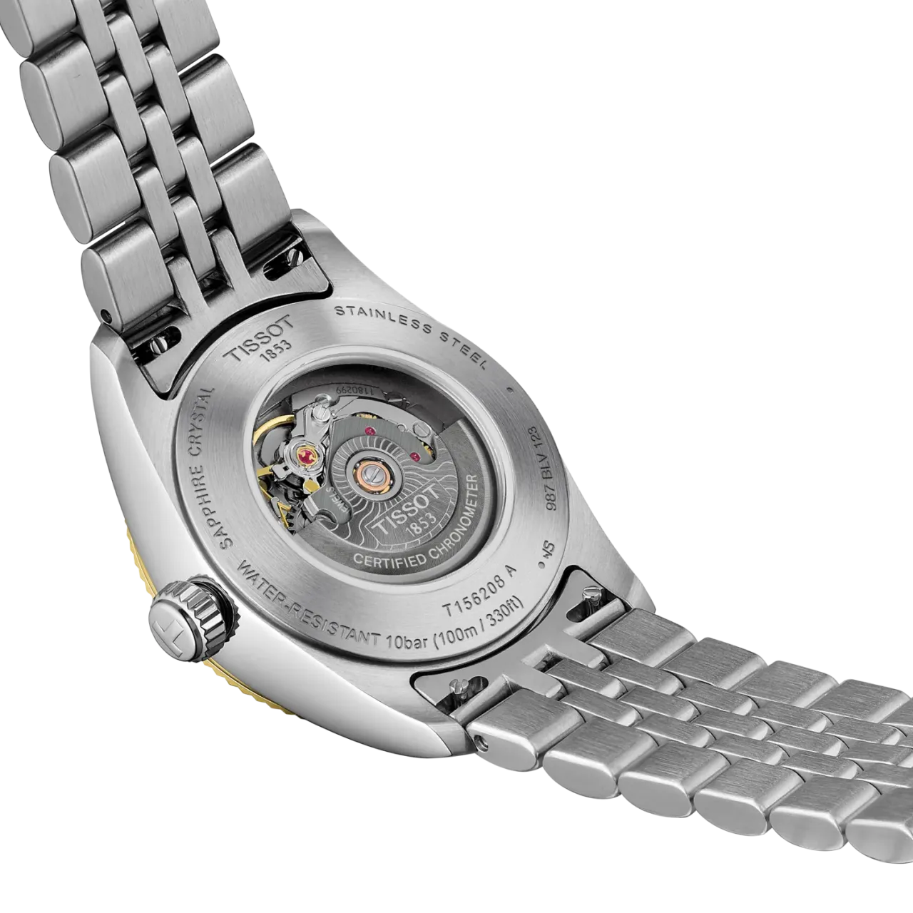 Tissot Ballade 30mm Gümüş Otomatik T1562082203301 detay görseli 2