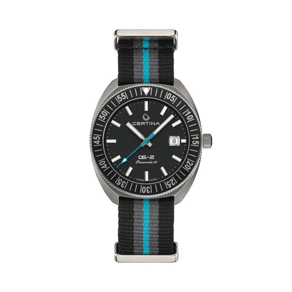 Certina DS-2 (Turning Bezel) Otomatik Siyah C0246074805110