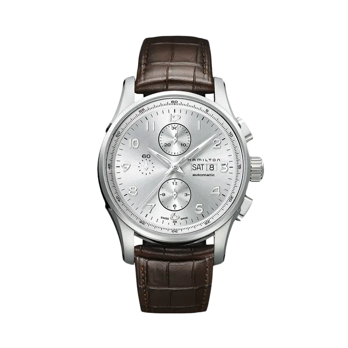 Hamilton Jazzmaster Maestro Auto Chrono Otomatik Silver H32716859