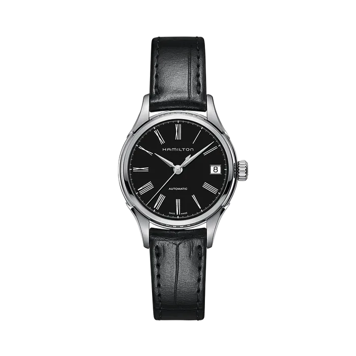 Hamilton American Classic Valiant Auto Otomatik Siyah H39415734