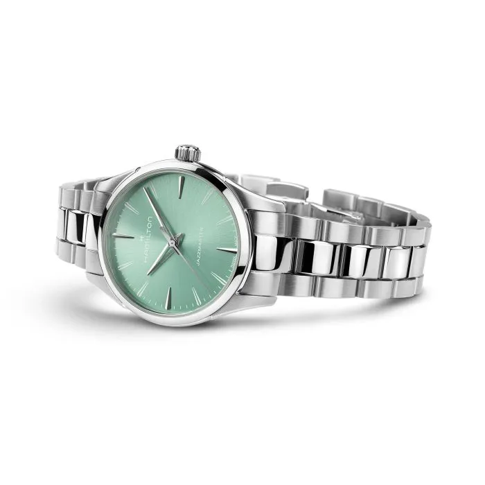 Hamilton Jazzmaster Quartz 32mm Blue H32301161 detay görseli 2