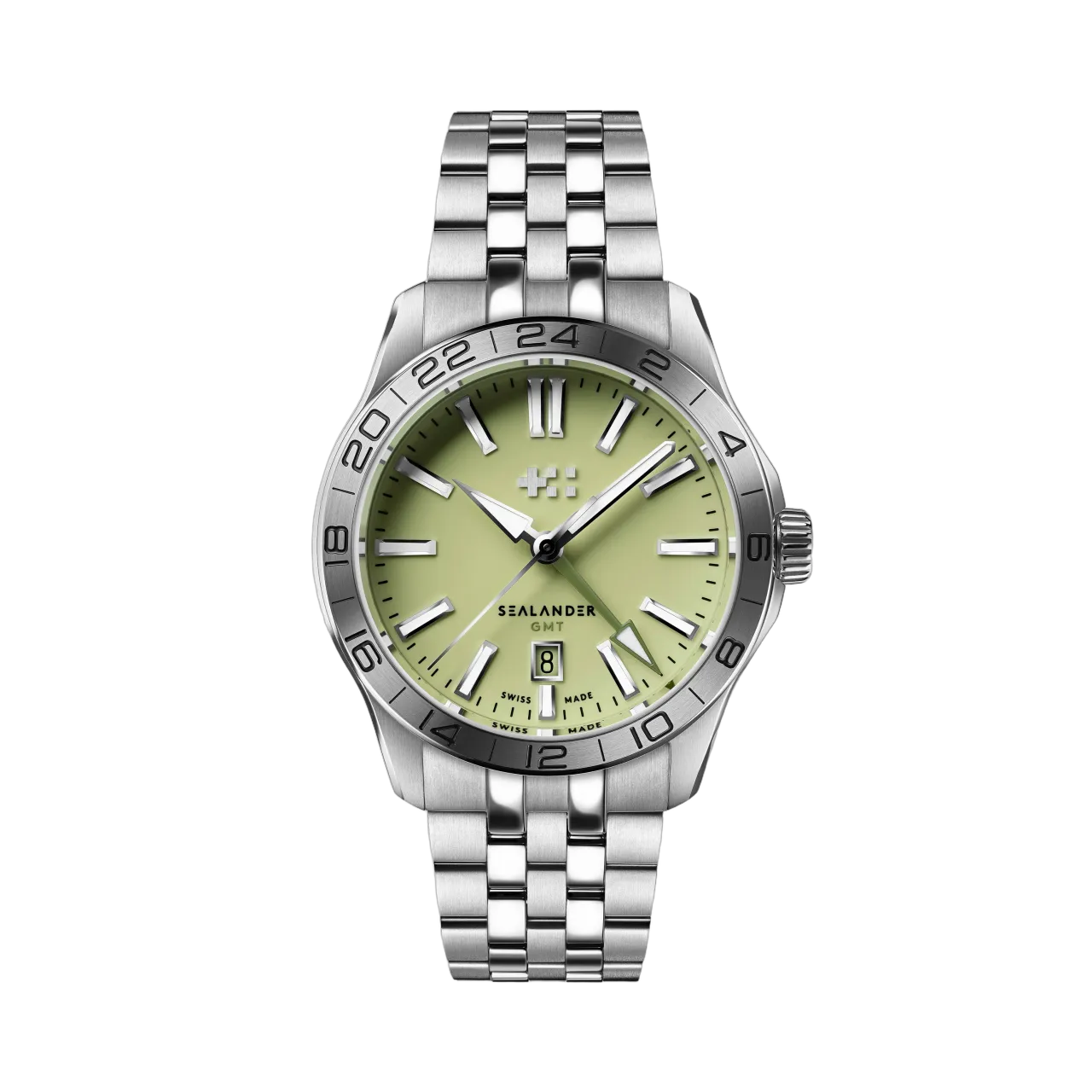Christopher Ward C63 Sealander GMT Otomatik Pistachio C6342AGM4S00V0B1