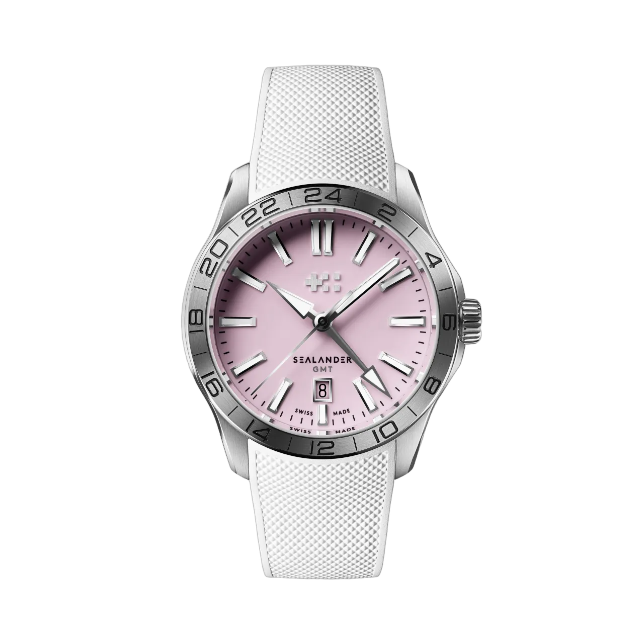 Christopher Ward C63 Sealander GMT Otomatik Pink C6342AGM4S00P0RW