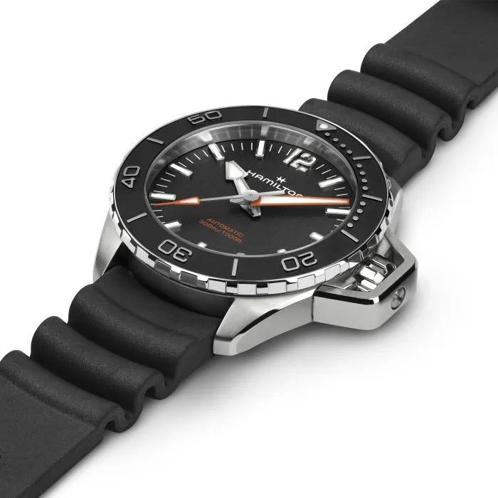 Hamilton Khaki Navy Frogman Otomatik Siyah H77455330 detay görseli 1