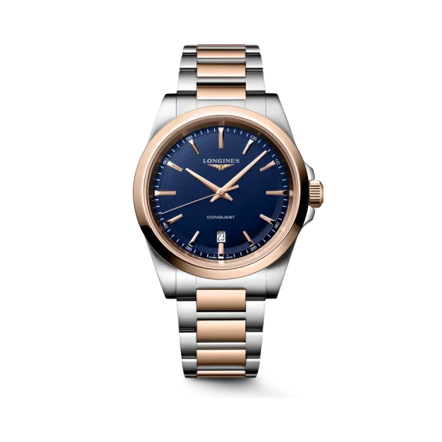 Beğenmek için çift tıkla Longines Conquest Kumlanmış Mavi L38603987 Görsel 1