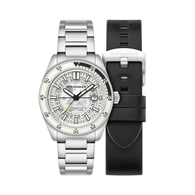 Beğenmek için çift tıkla Spinnaker Fleuss Automatic Severn Edition Brilliant White SP511833 Görsel 1