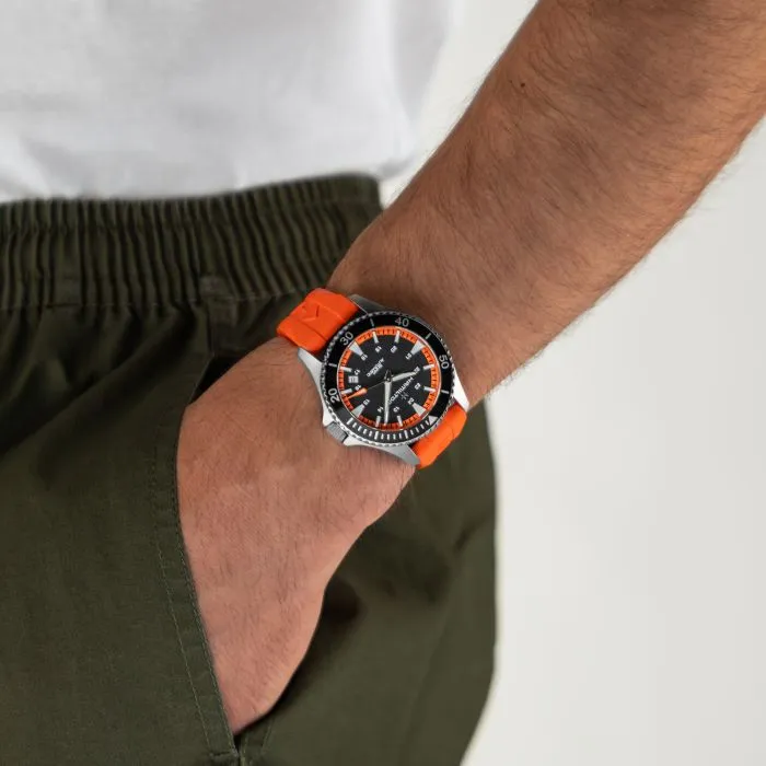 Hamilton Khaki Navy Scuba Otomatik Siyah H82395331 detay görseli 5