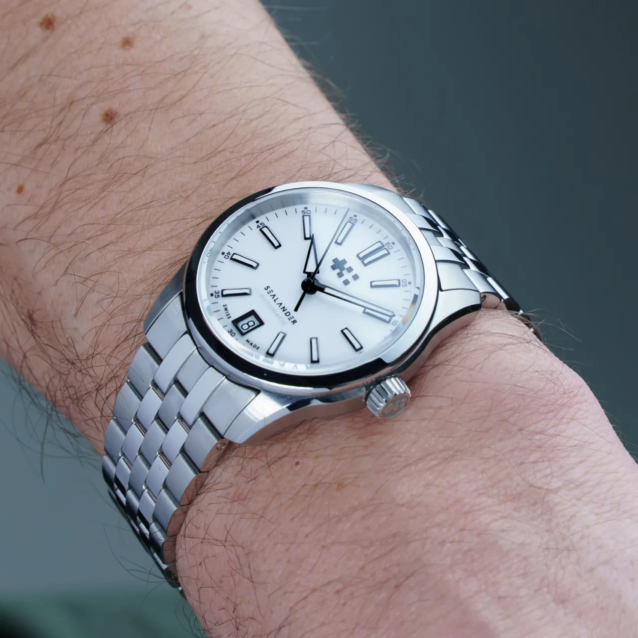 Christopher Ward C63 Sealander Automatic White C6339ADA4S00W0B1 detay görseli 1