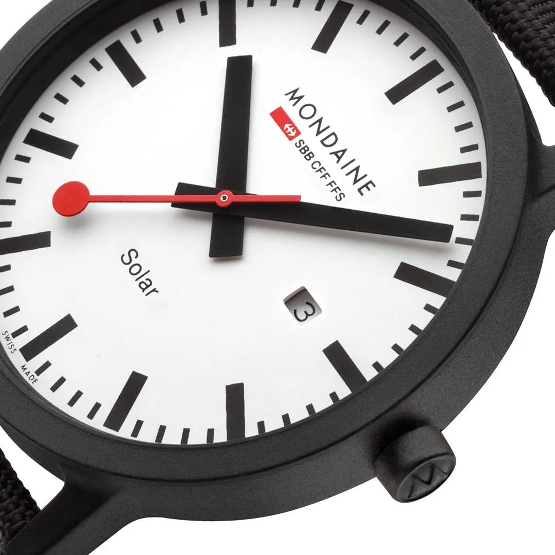 Mondaine Essence Solar Black MS141910LB detay görseli 2