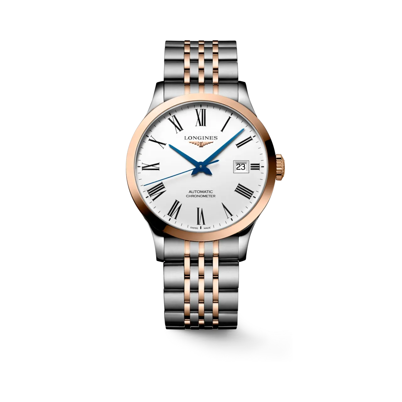 Longines Record Otomatik Beyaz L28205117
