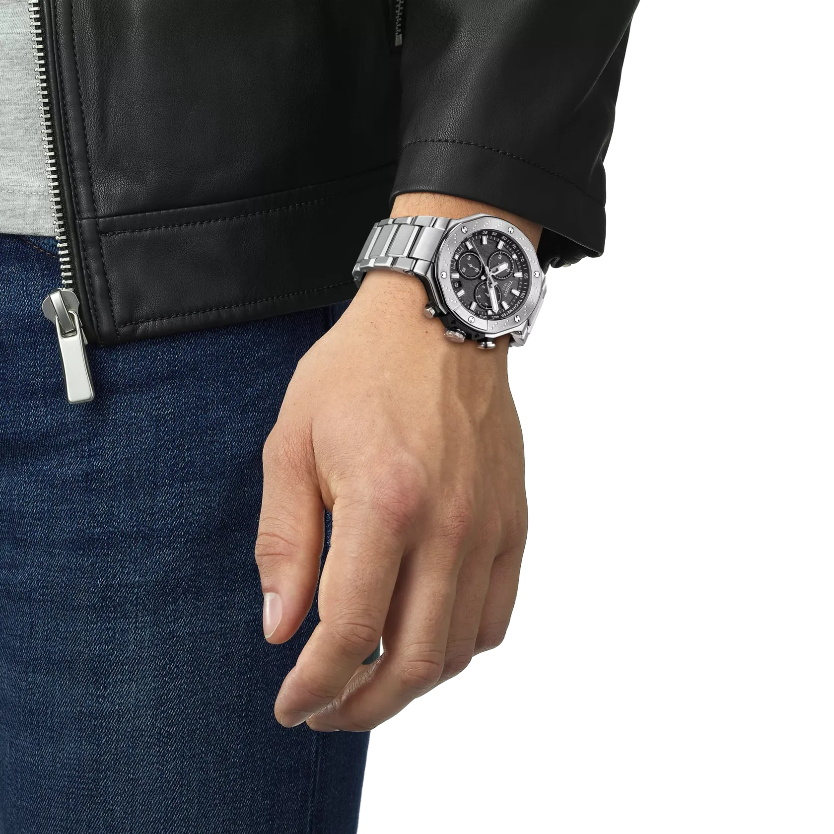 Tissot T-Race 45mm Siyah T1414171105101 detay görseli 4