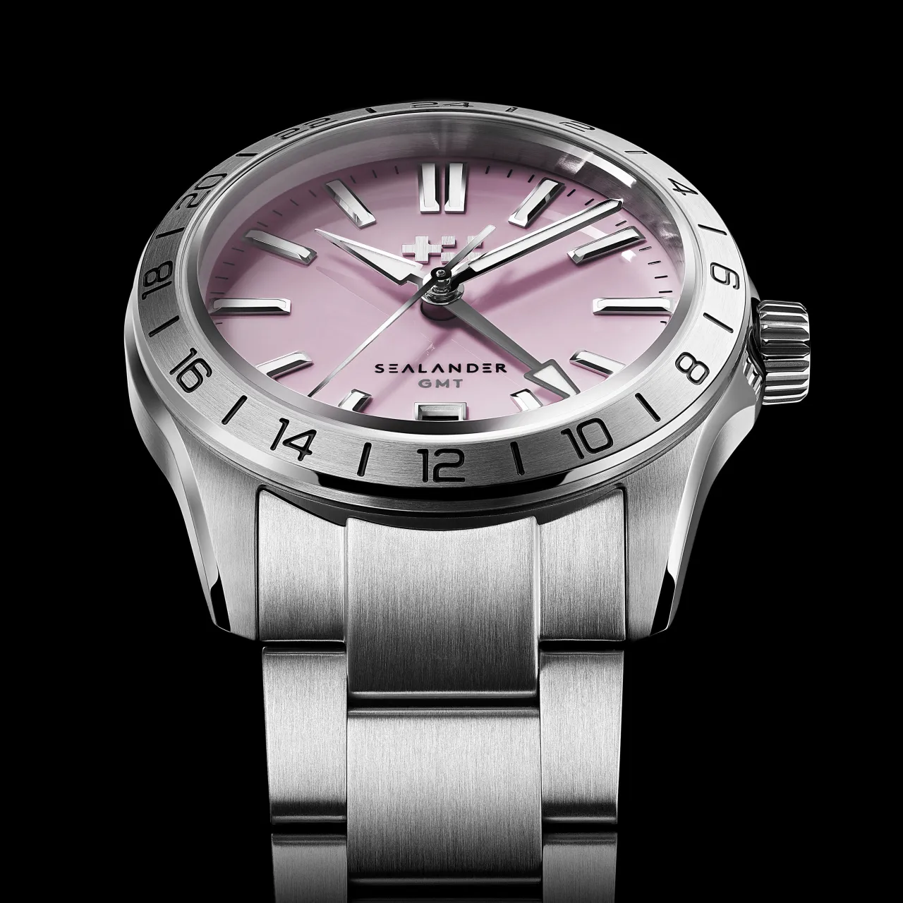 Christopher Ward C63 Sealander GMT Otomatik Pink C6336AGM4S00P0RW detay görseli 4