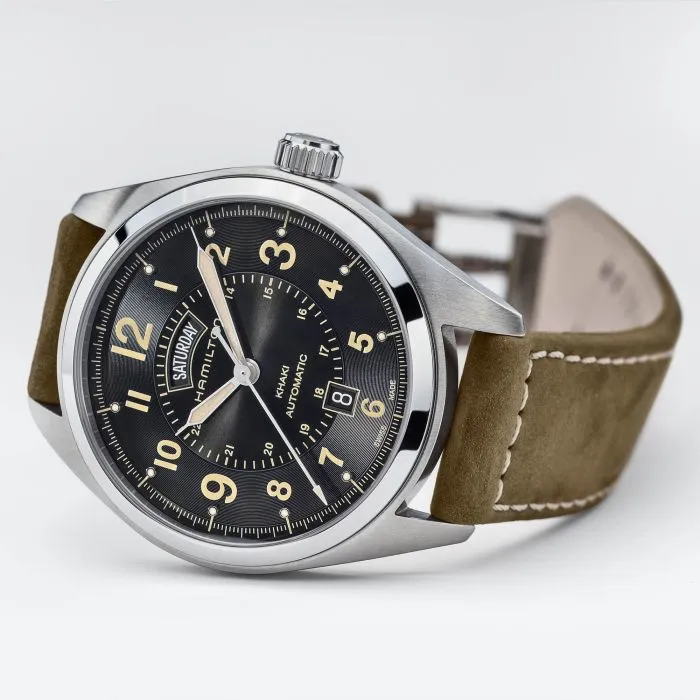 Hamilton Khaki Field Day Date Auto Black H70505833 detay görseli 4