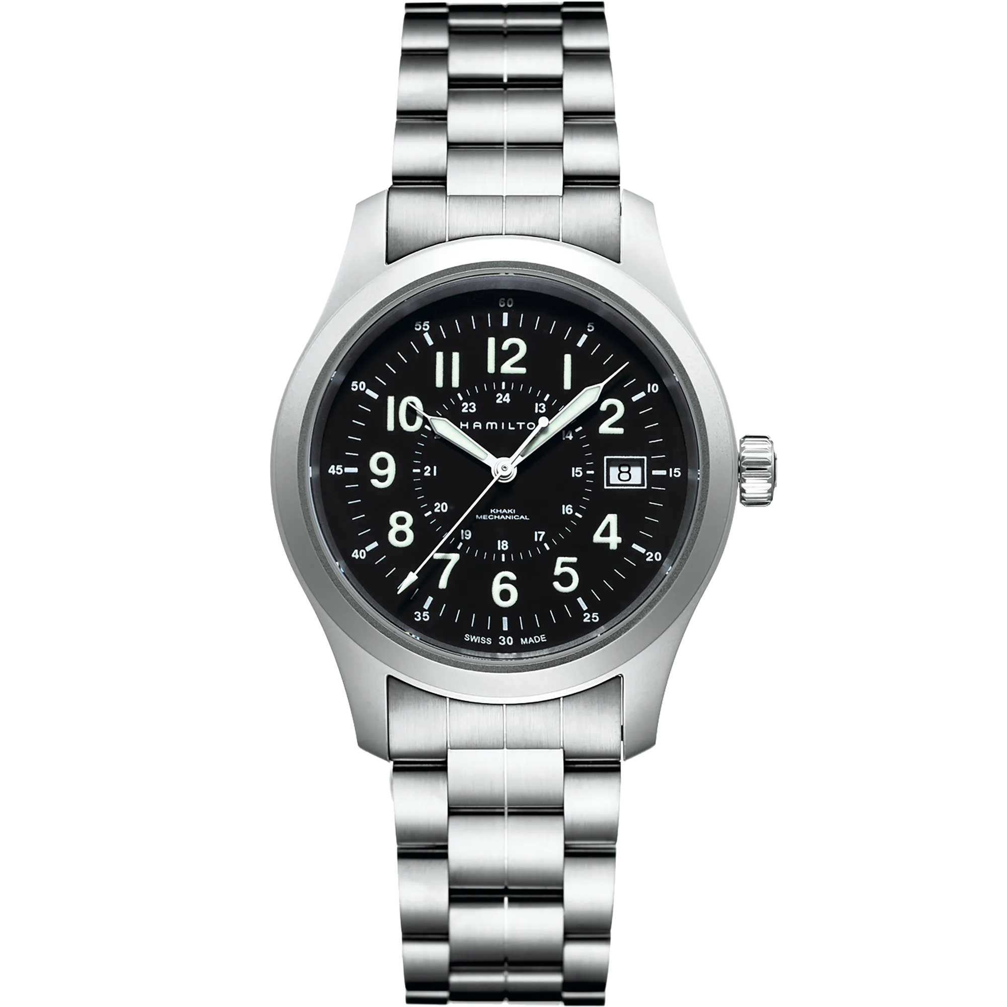Hamilton Khaki Field Mechanical Black H69519133 detay görseli 1