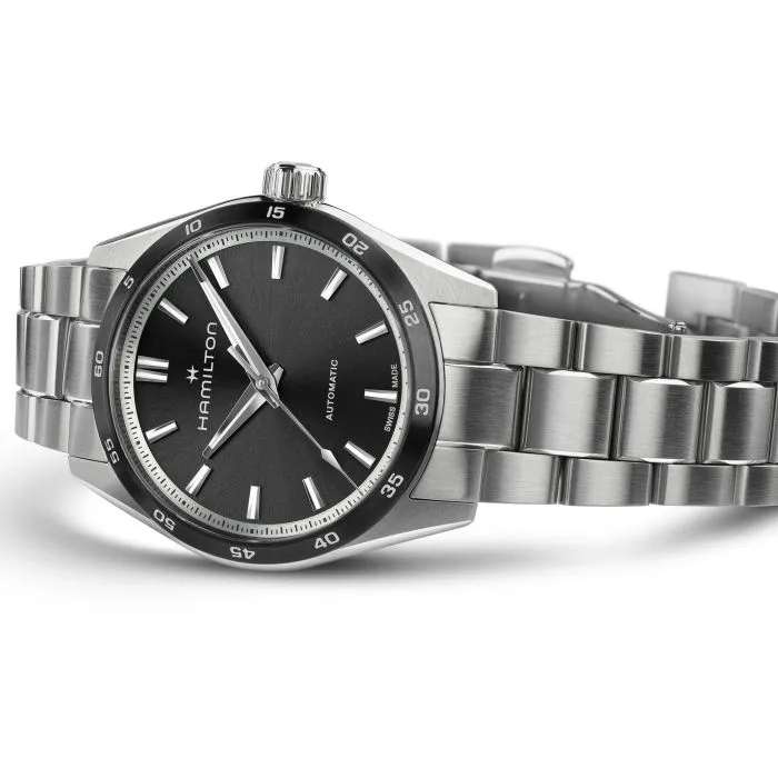 Hamilton Jazzmaster Performer Auto Siyah H36135130 detay görseli 2