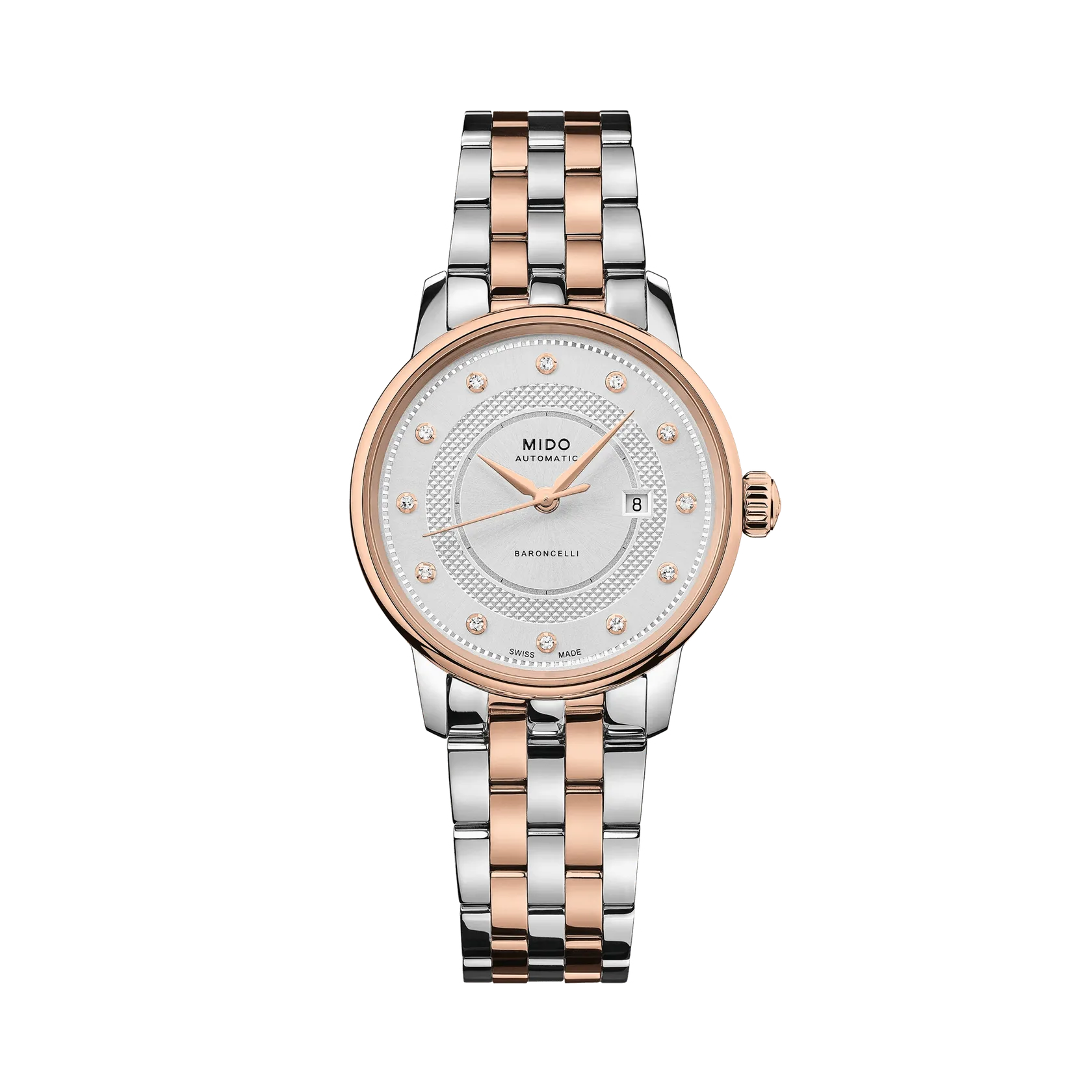 Mido Baroncelli Signature Otomatik Gümüş M0372072203601