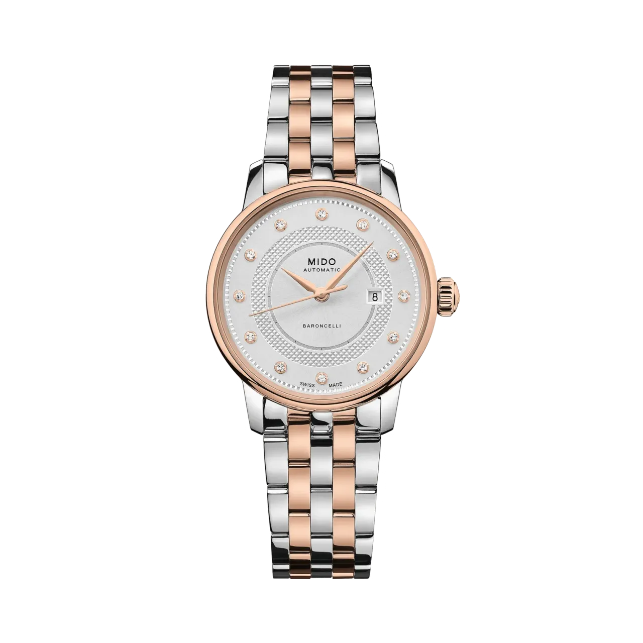 Mido Baroncelli Signature Otomatik Gümüş M0372072203601