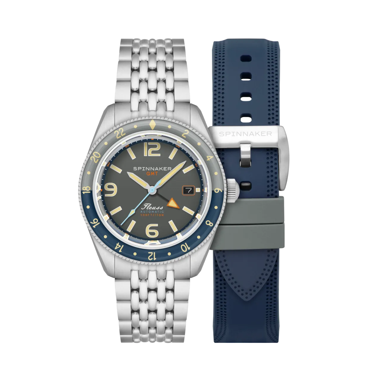 Spinnaker Fleuss GMT Automatic Deep Grey SP512011