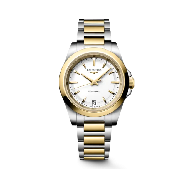 Beğenmek için çift tıkla Longines Conquest Kumlanmış Beyaz L34603127 Görsel 1
