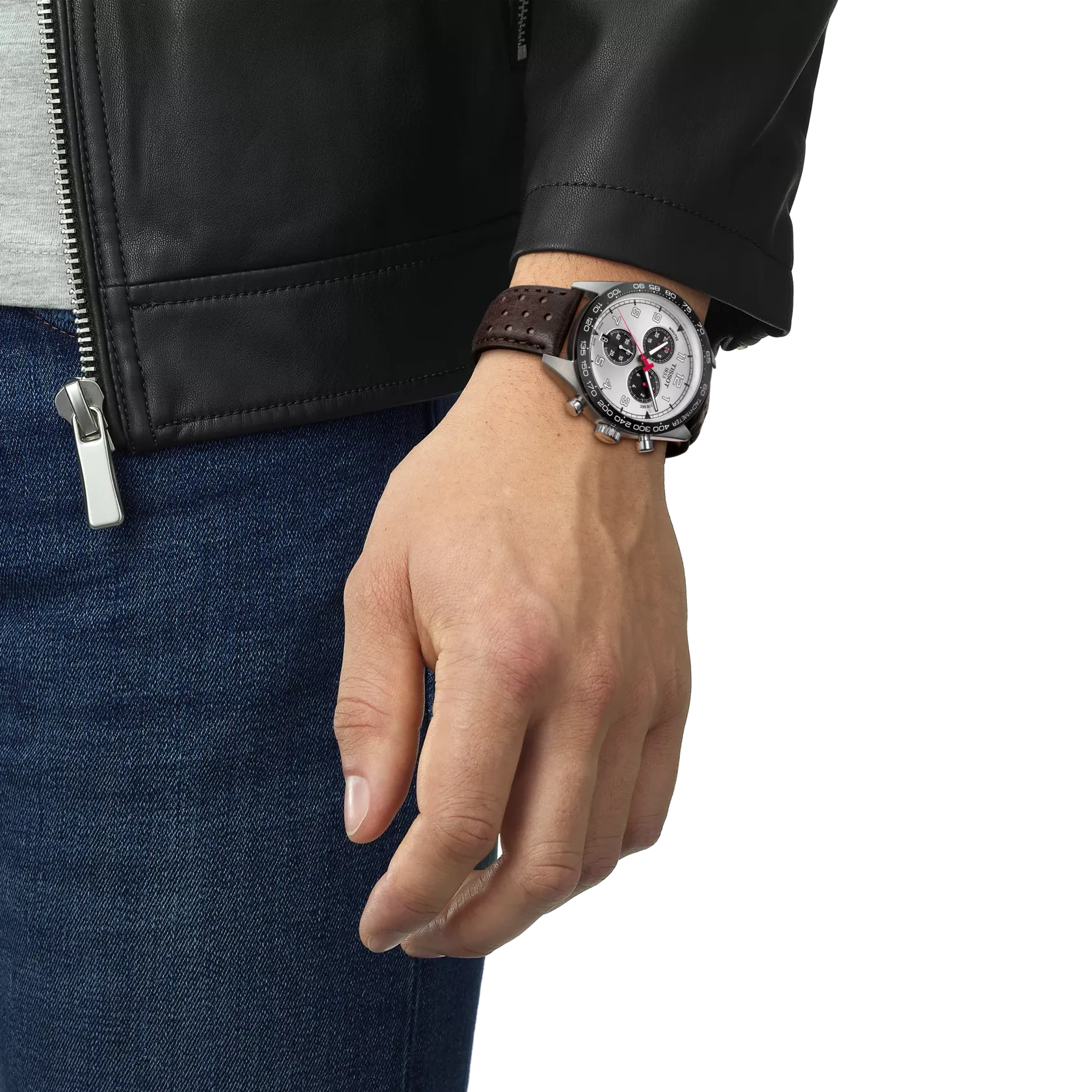 Tissot PR516 Gümüş T1316171603200 detay görseli 4