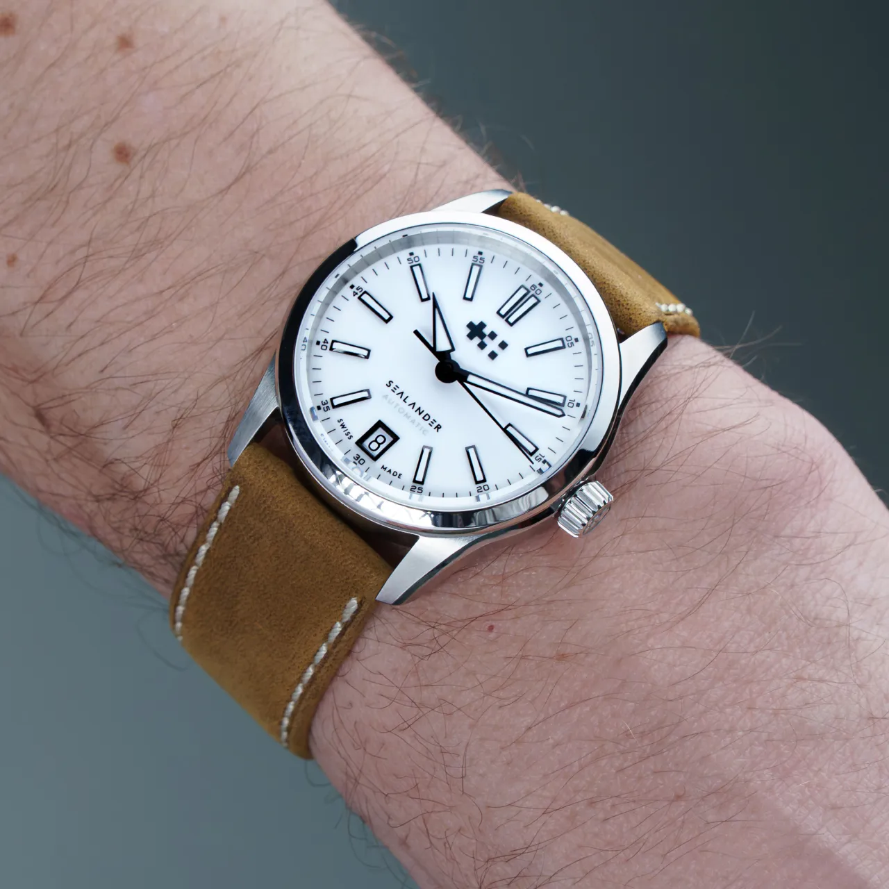 Christopher Ward C63 Sealander Automatic White C6336ADA4S00W0VC detay görseli 1