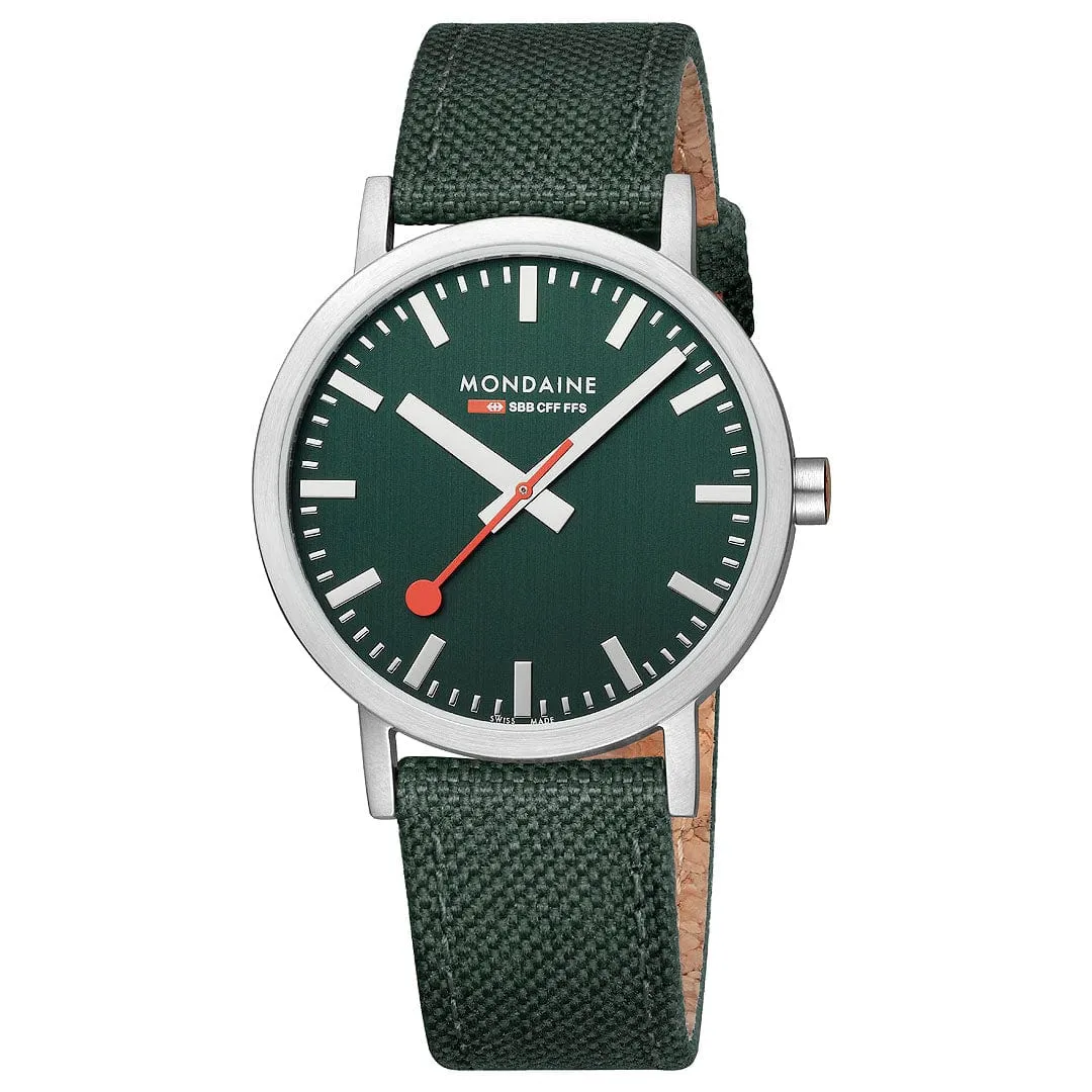 Mondaine Classic Forest Green A6603036060SBF detay görseli 3