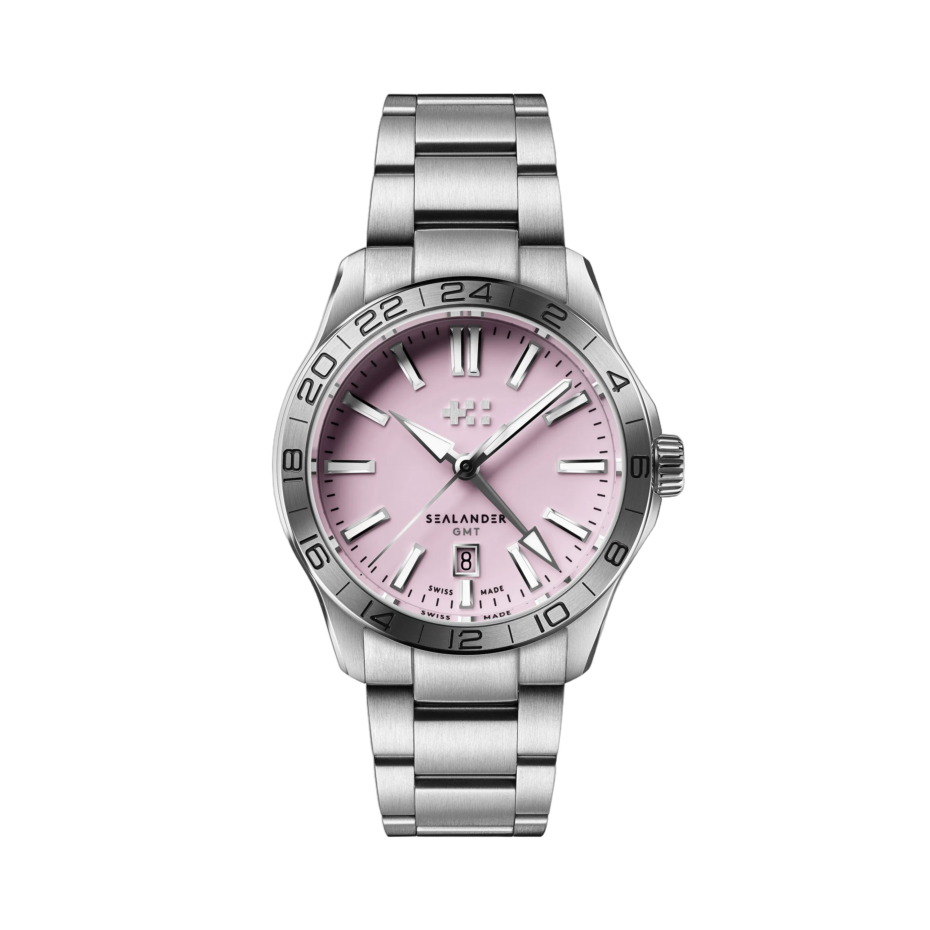 Christopher Ward C63 Sealander GMT Otomatik Pembe C6342AGM4S00P0B0