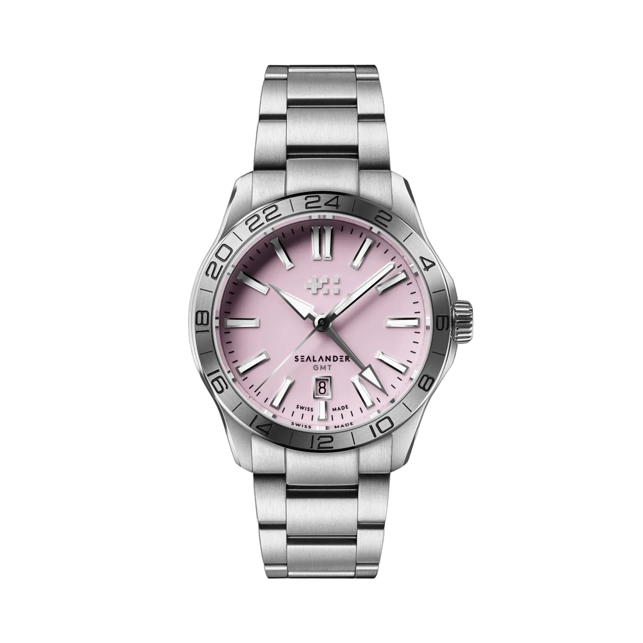 Christopher Ward C63 Sealander GMT Otomatik Pembe C6342AGM4S00P0B0