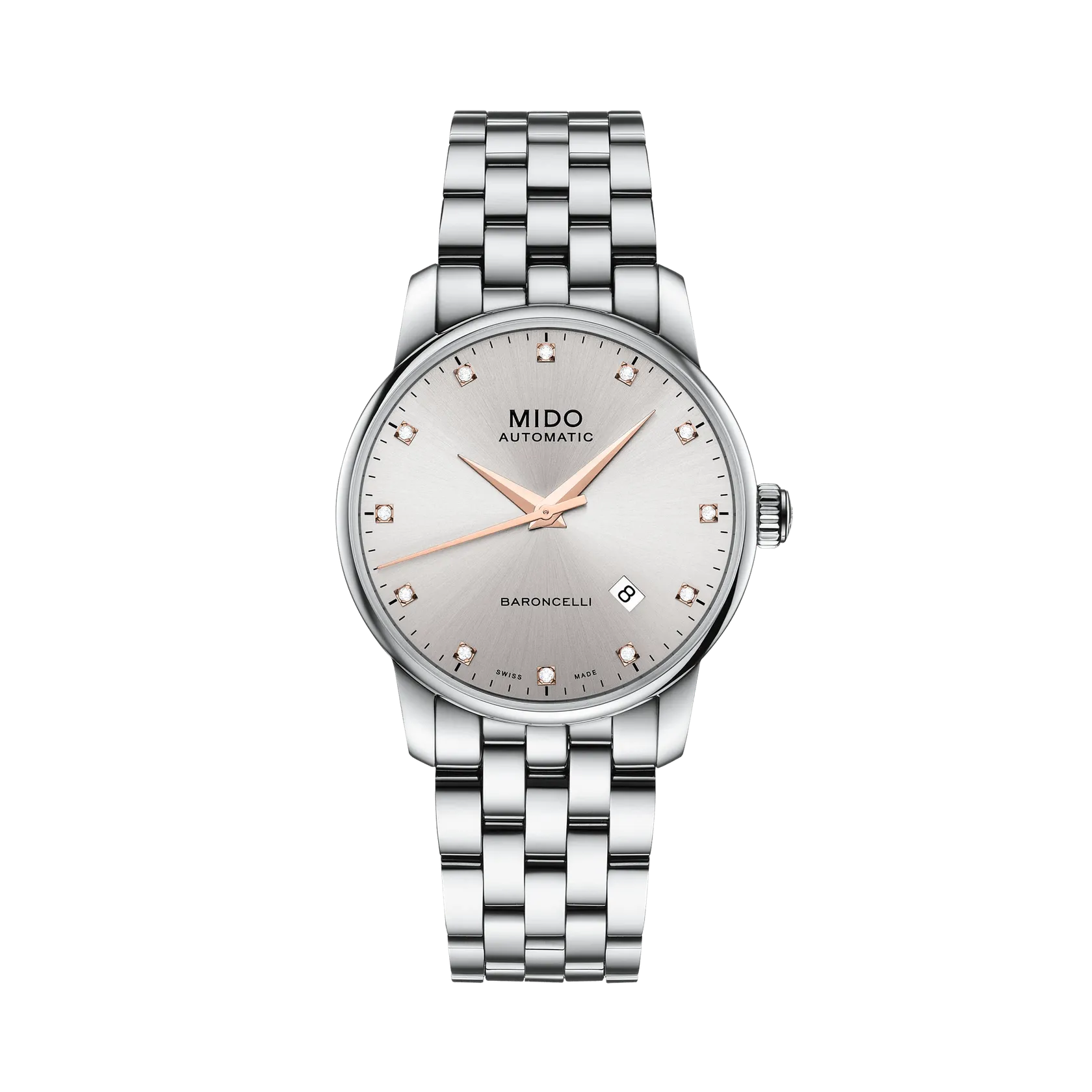 Mido Baroncelli Otomatik Rhodium M86004671