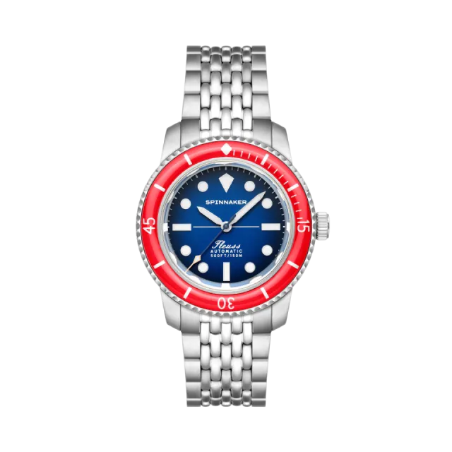 Beğenmek için çift tıkla Spinnaker Fleuss 40 Automatic Royal Splash SP5133DD Görsel 1