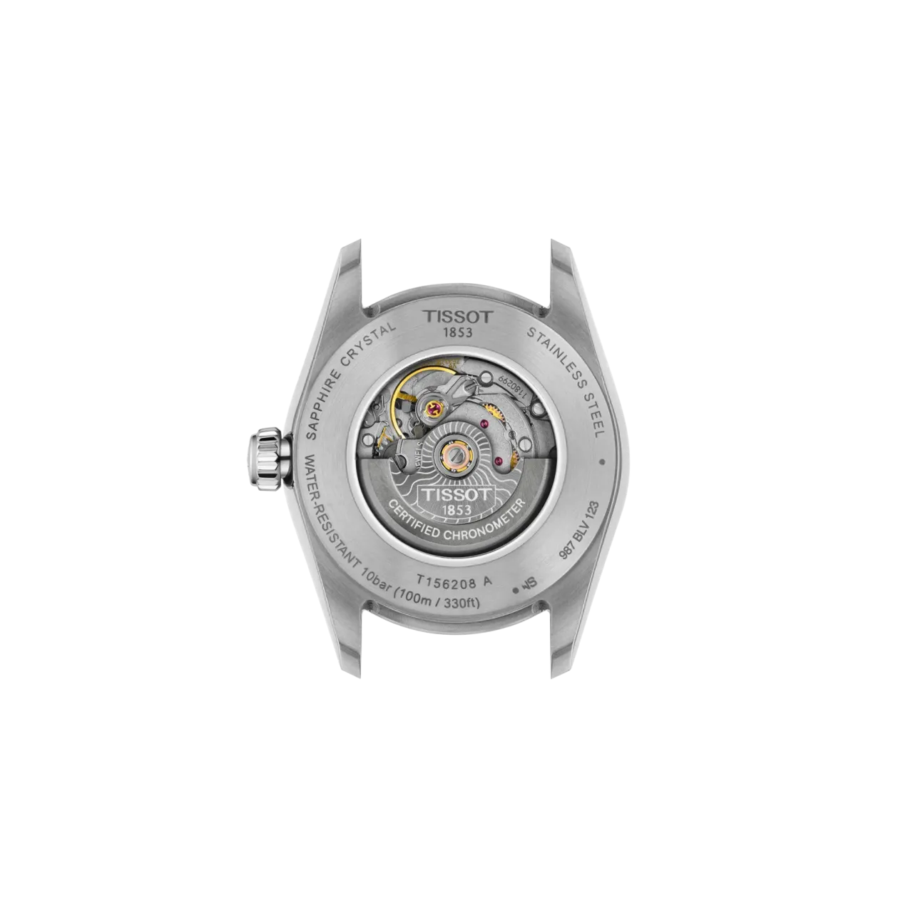 Tissot Ballade 30mm Gümüş Otomatik T1562082203301 detay görseli 3