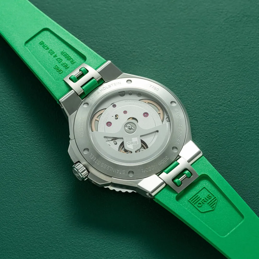 Oris Aquis Date Calibre 400 Yeşil Otomatik 01400779041570742347EB detay görseli 5