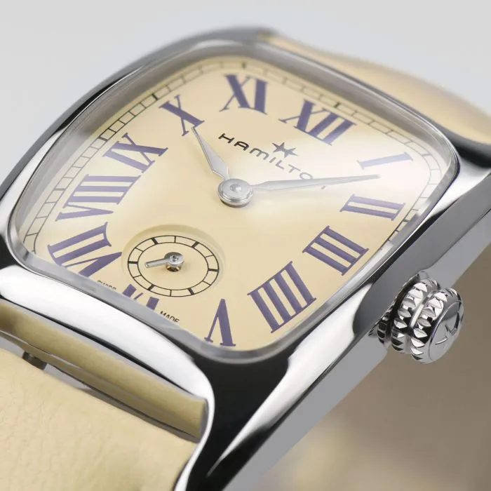 Hamilton American Classic Boulton Small Second Beige H13321821 detay görseli 3