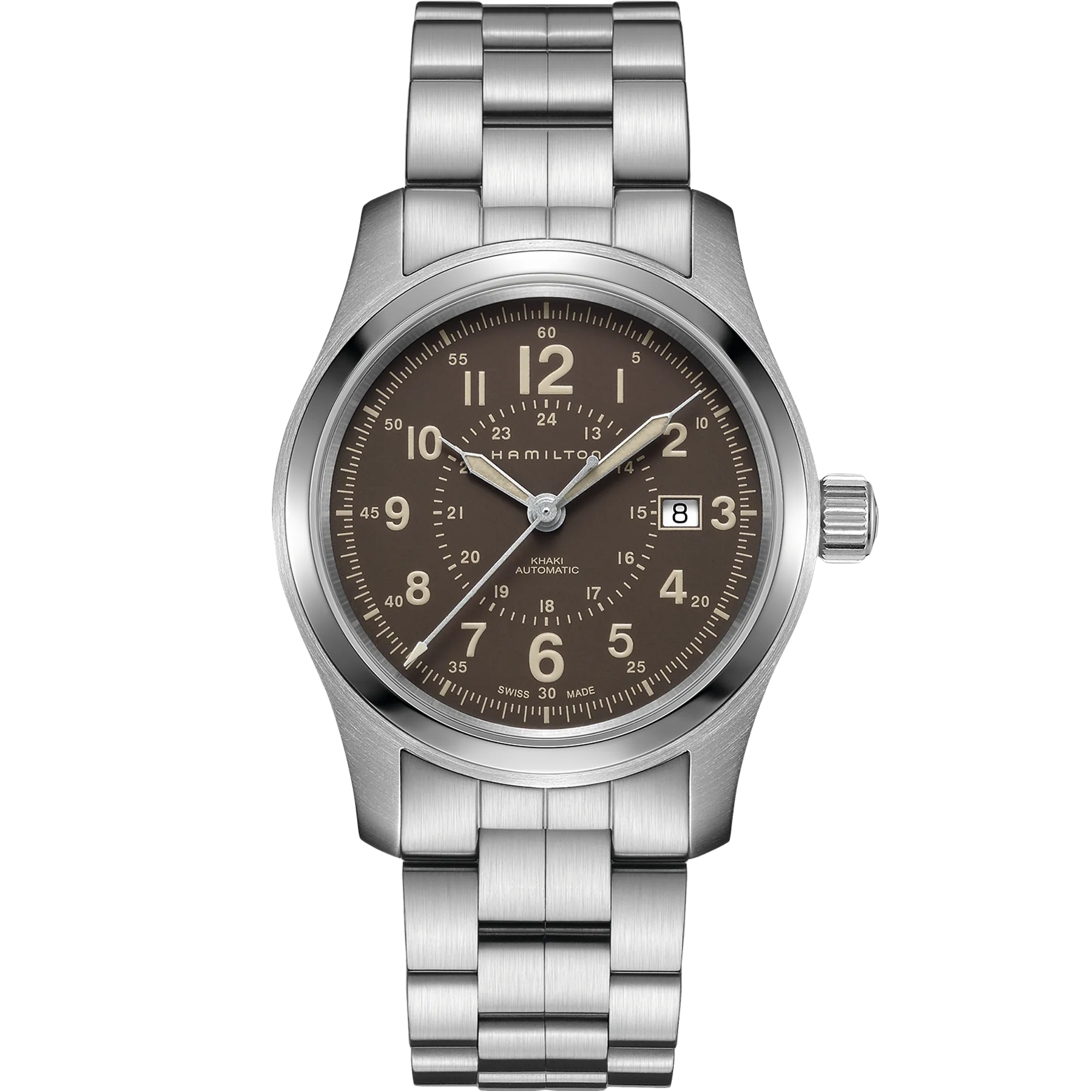 Hamilton Khaki Field Auto Otomatik Brown H70605193 detay görseli 1