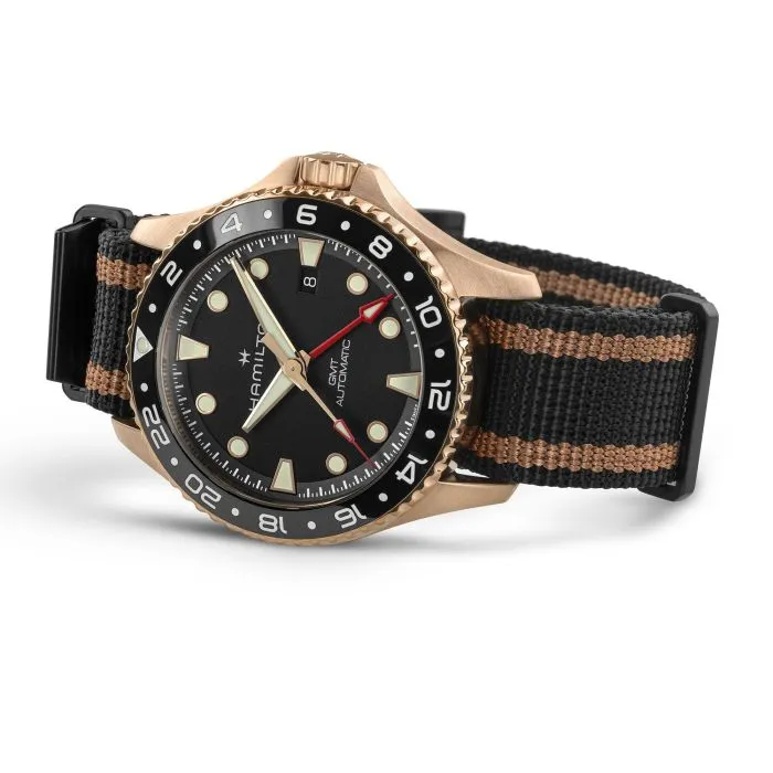Hamilton Khaki Navy Scuba Otomatik Black H82565930 detay görseli 2