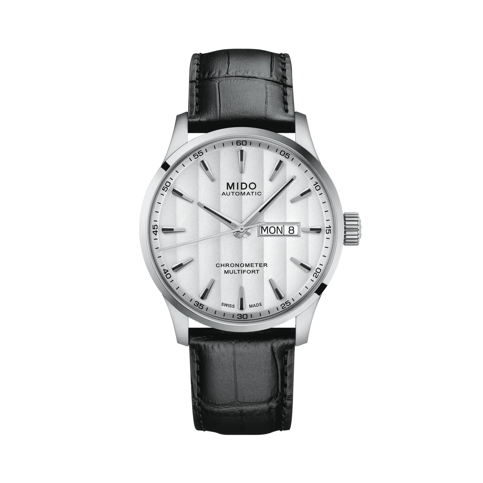Mido Multifort Chronometer 1 Otomatik Beyaz M0384311603100