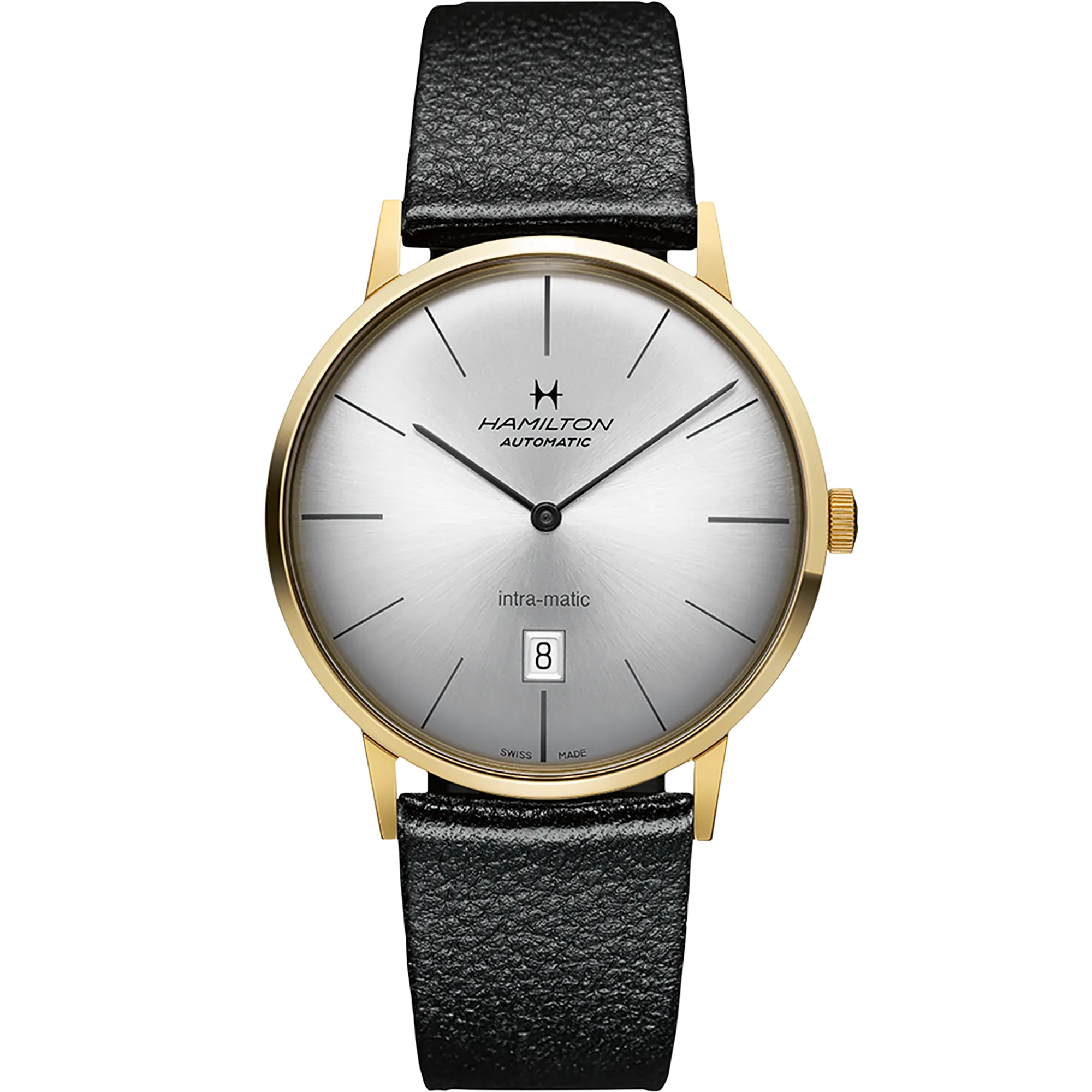Hamilton American Classic Intra-Matic Auto Otomatik Silver H38735751 detay görseli 1
