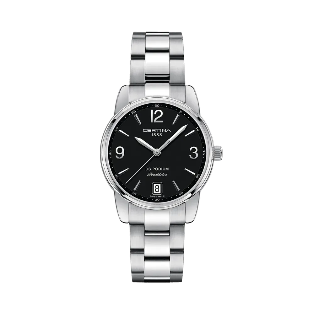 Certina DS Podium Lady 33mm Siyah C0342101105700