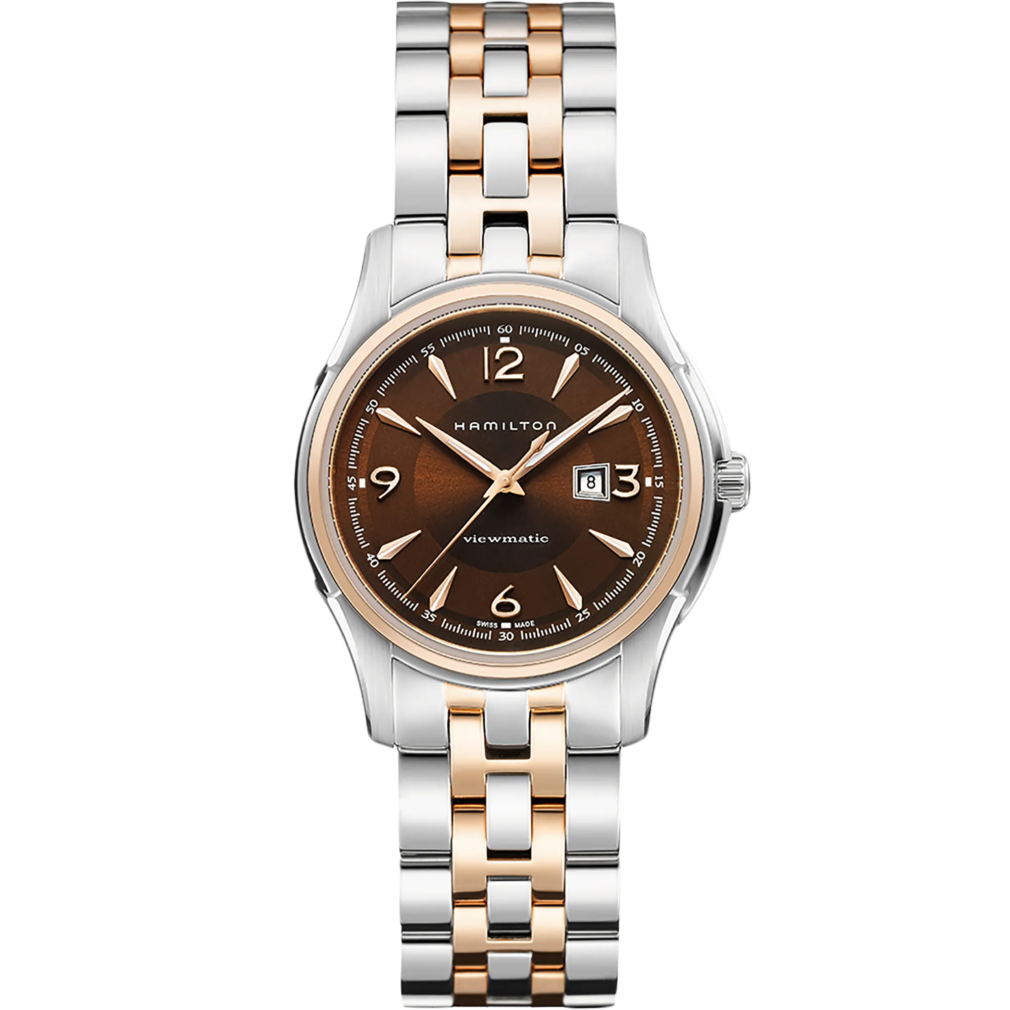 Hamilton Jazzmaster Viewmatic Auto Brown H32305195 detay görseli 1