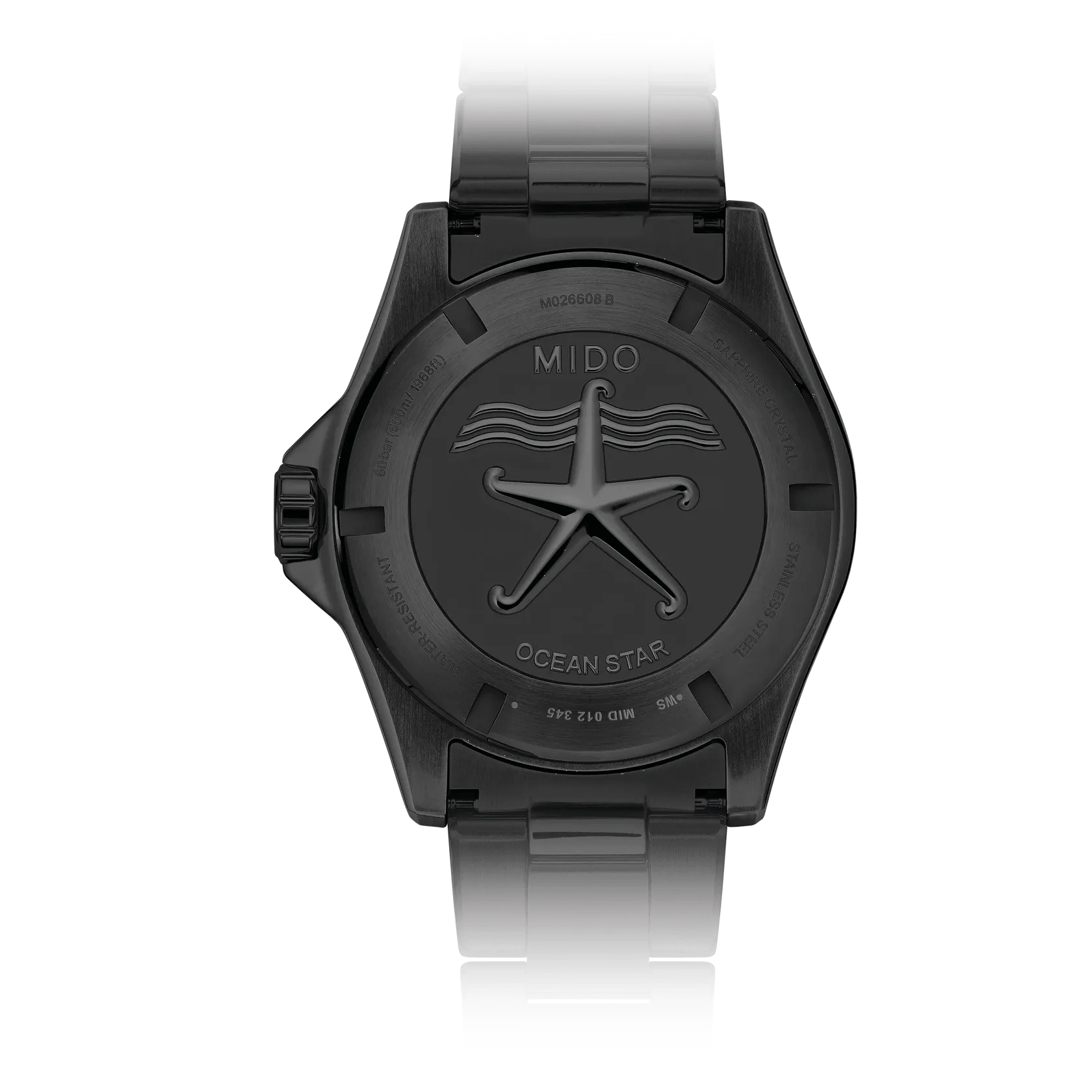 Mido Ocean Star 600 Chronometer Otomatik Siyah M0266083305100 detay görseli 2